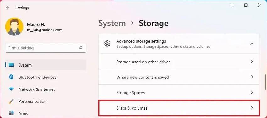 access system storage disks
