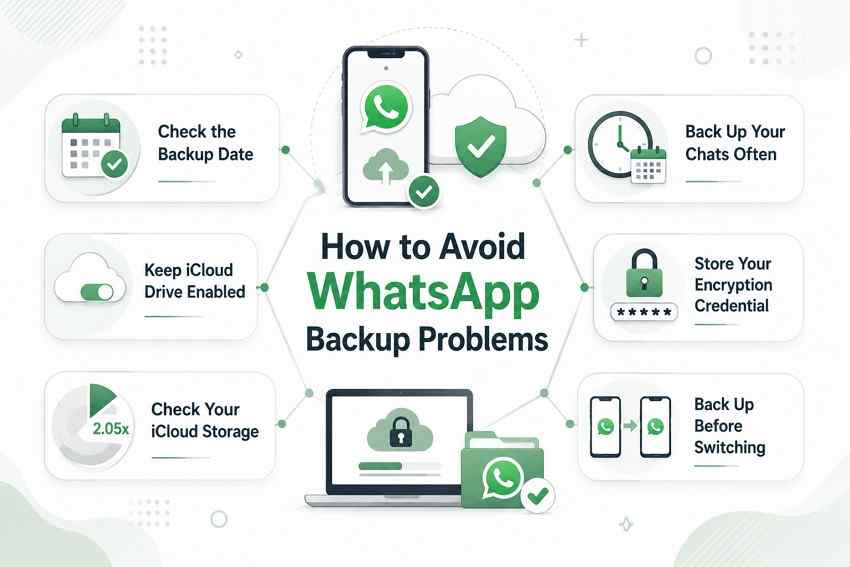 prevent whatsapp backup problems