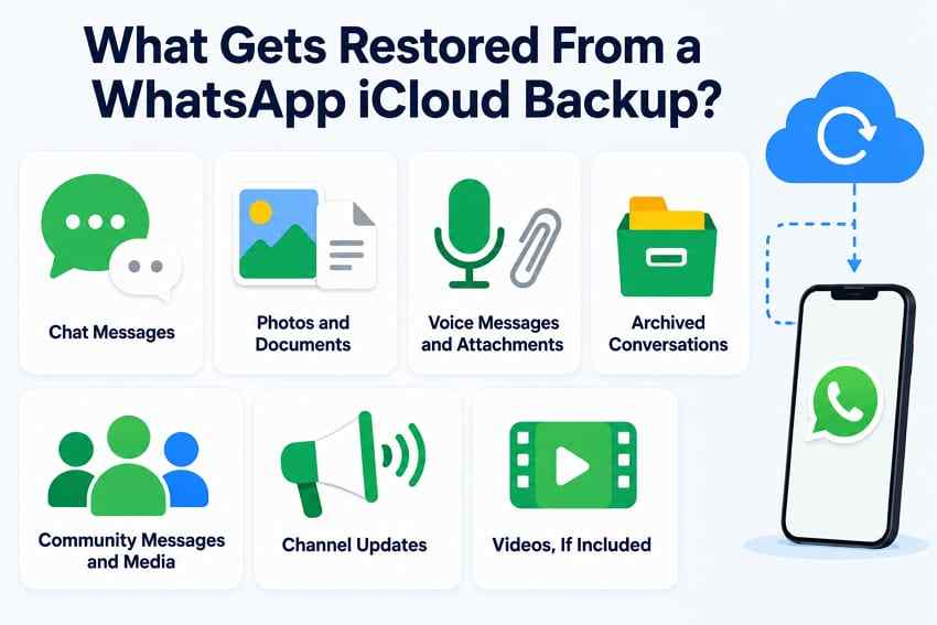 what whatsapp backup restores