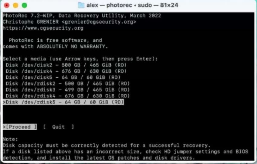 photorec as a r studio replacement