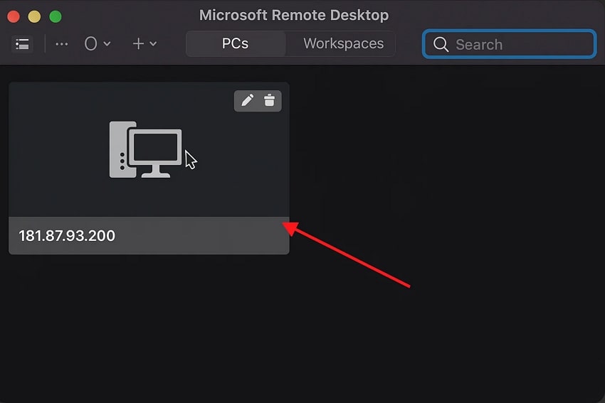 another screen appeared