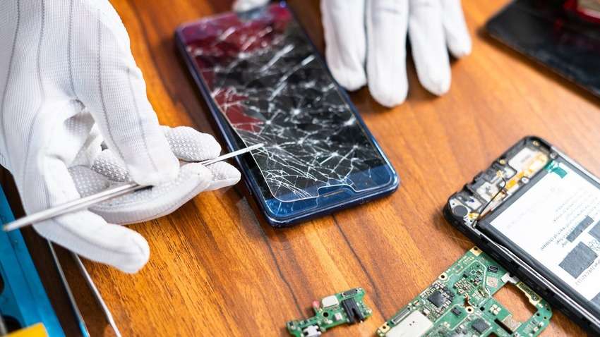 professionele kapotte samsung-reparatie