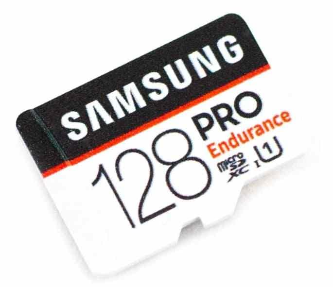 samsung pro endurance 128gb sd card