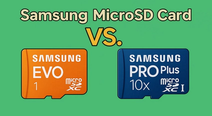 difference between samsung evo and pro plus
