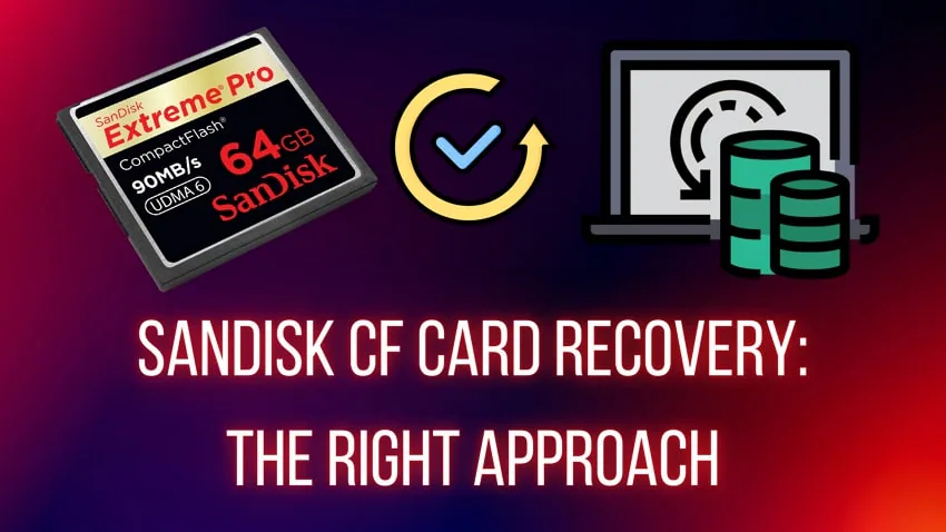 understanding how to recover sandisk cf card