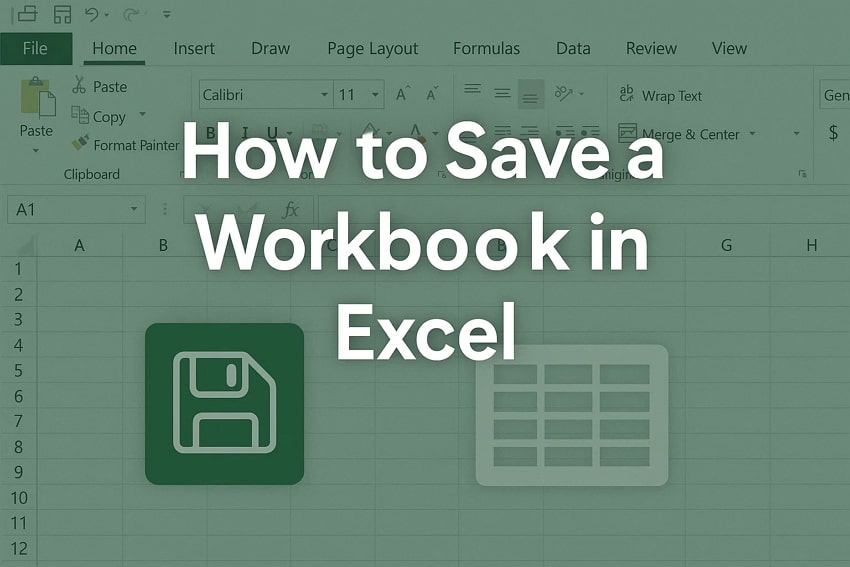 methods to save workbook in excel