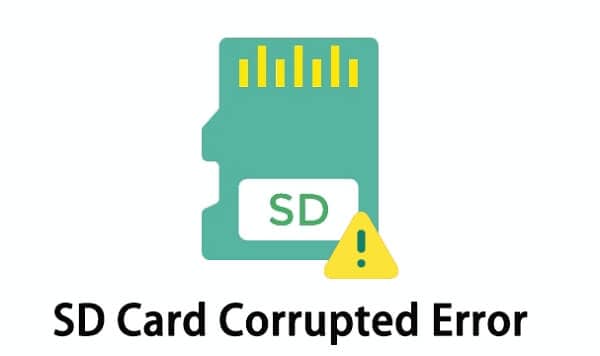 a corrupted sd card