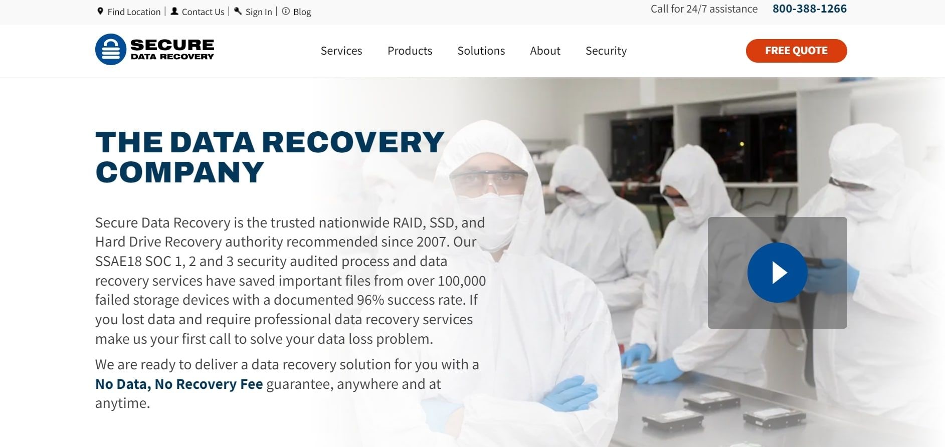 secure sd card recovery service