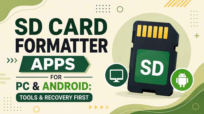 Best SD Card Format Apps for PC and Android: Free FAT32 Tools