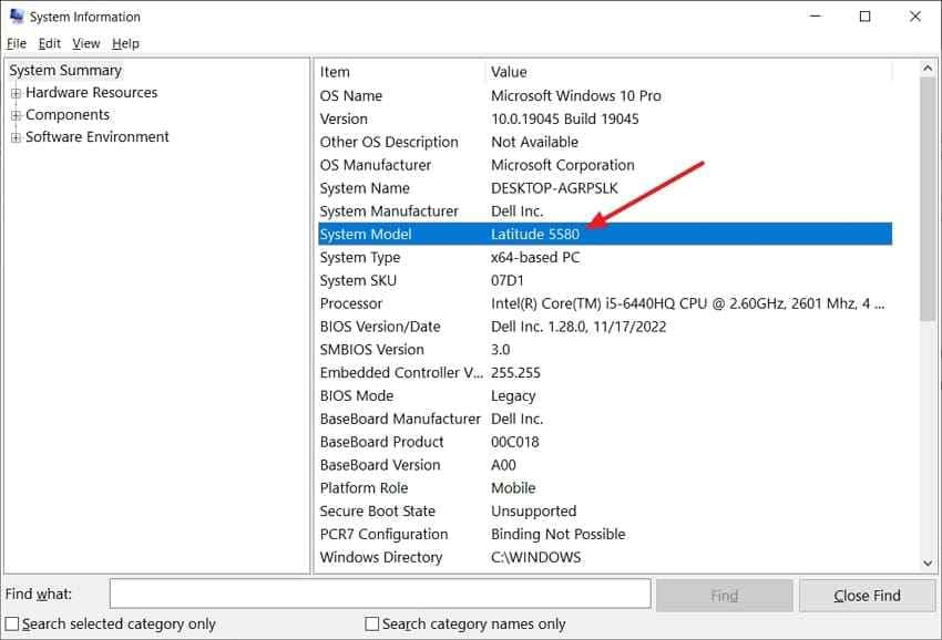 copy system model pc