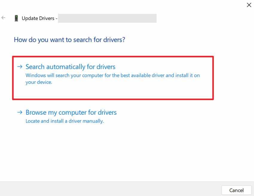 search automatically for sd card reader drivers