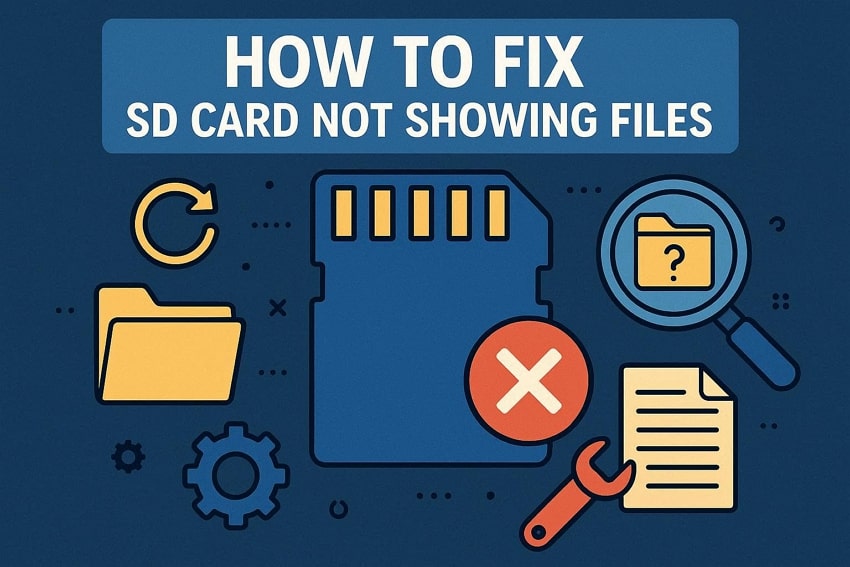 solutions for sd card file invisibilty