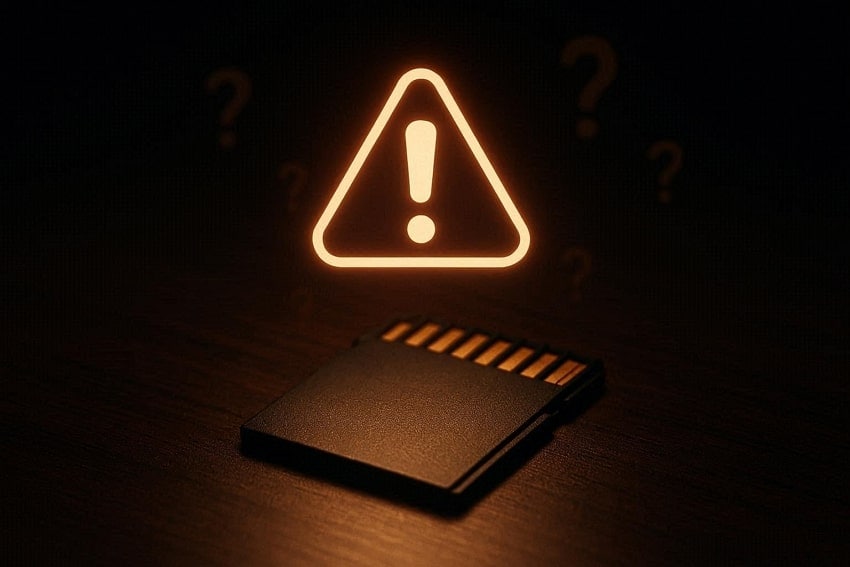 how sd card hide files