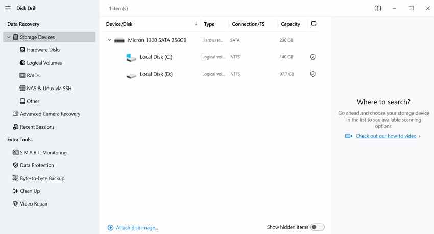 disk drill sd card recovery software