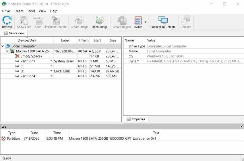 r studio sd card recovery software