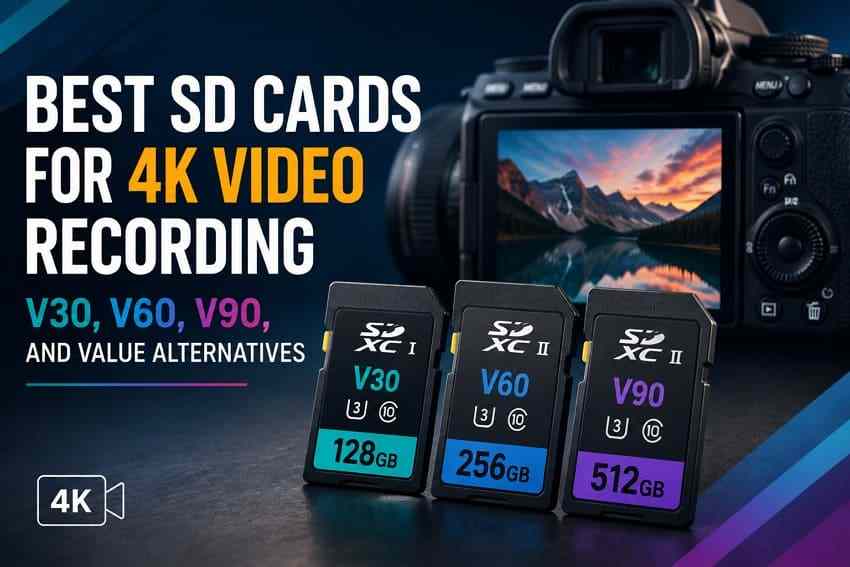 Best SD Cards to Record 4K Video: Complete Buying Guide