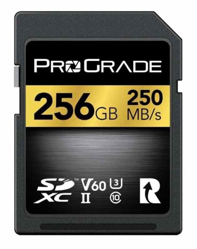 prograde sd card to record video