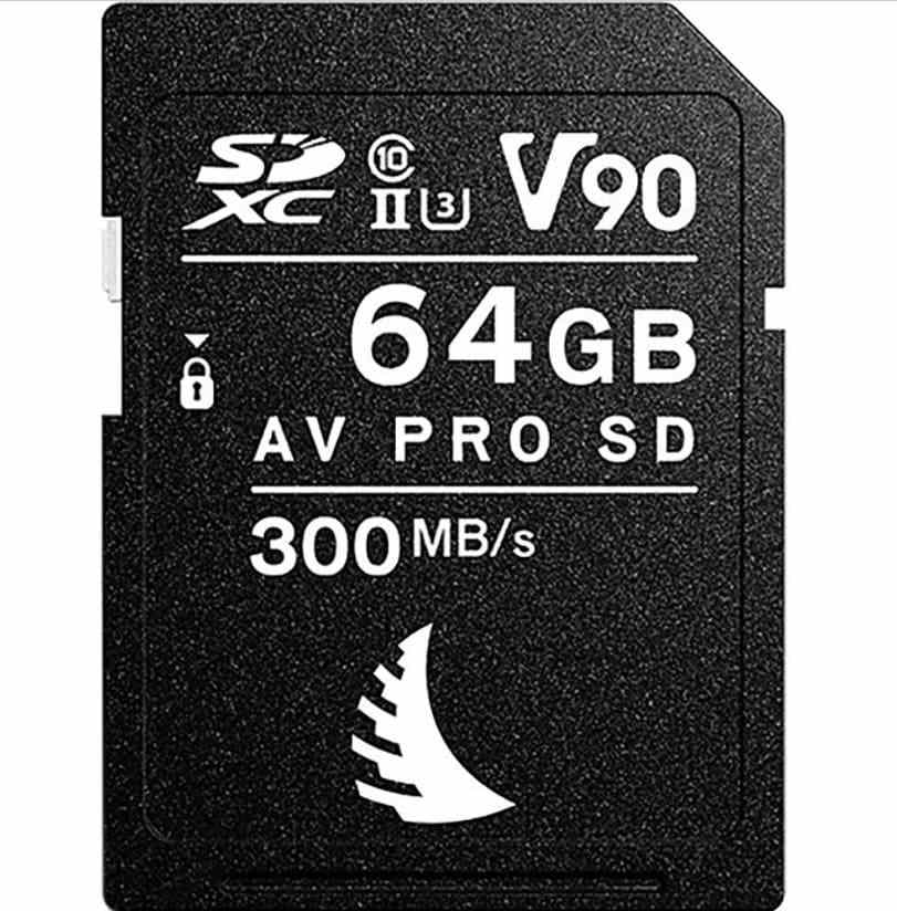 angelbird sd card to record video
