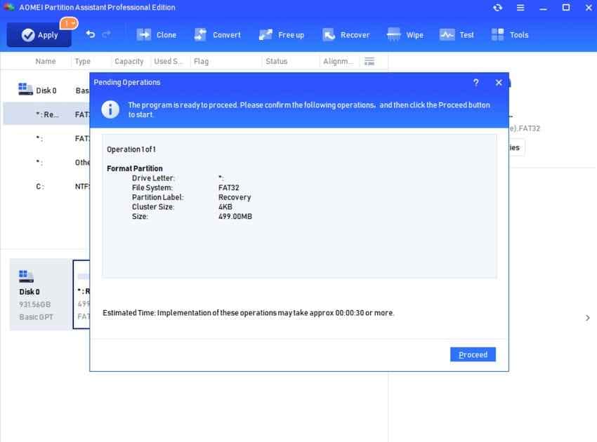 aomei partition assistant sd formatter