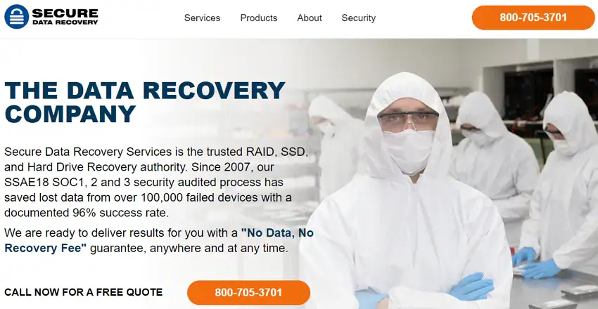 secure data recovery services