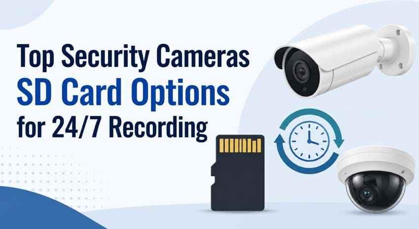Best SD Cards for Security Cameras: CCTV, Trail Camera, and Storage Alternatives
