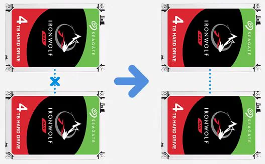 setting up raid in qnap nas