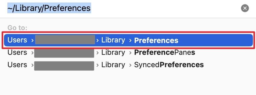 open preferences library