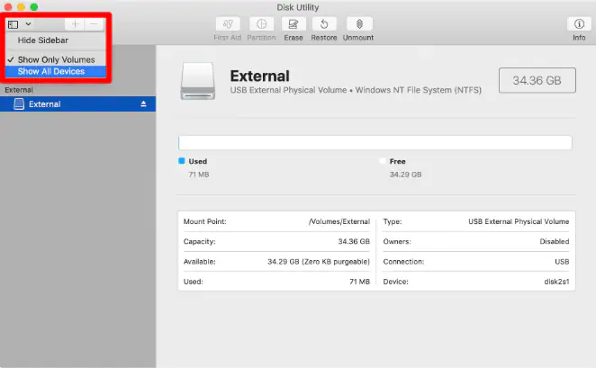 best format for mac external drives