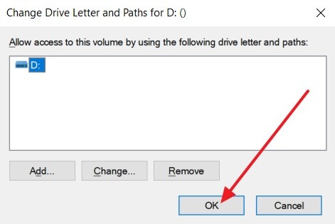 change drive letter recover hidden files