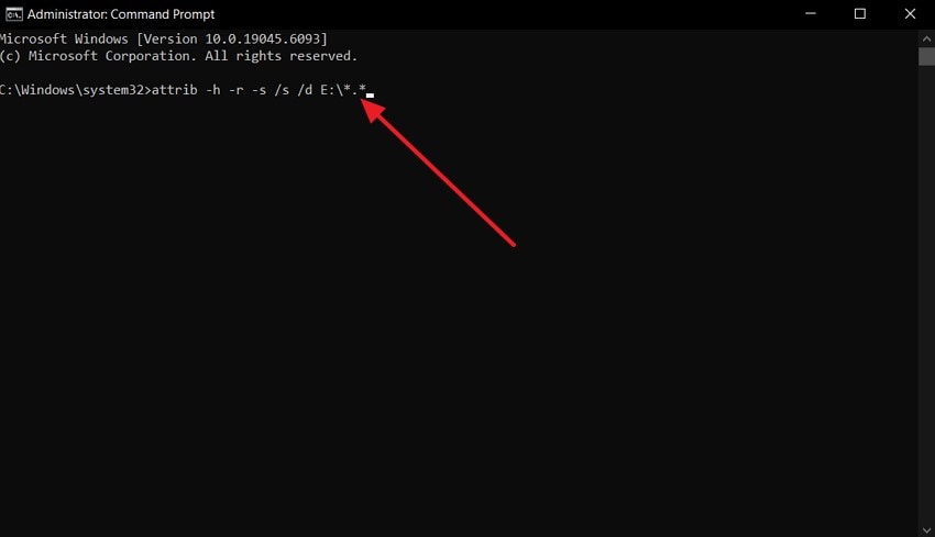windows command prompt recover lost files