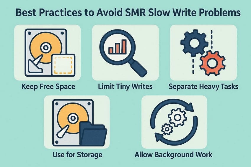 tips avoid smr slow writes