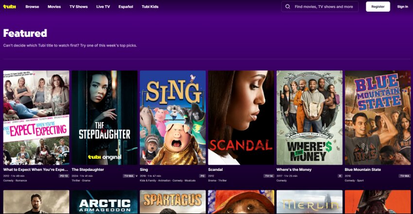 access tubi alternative streaming site