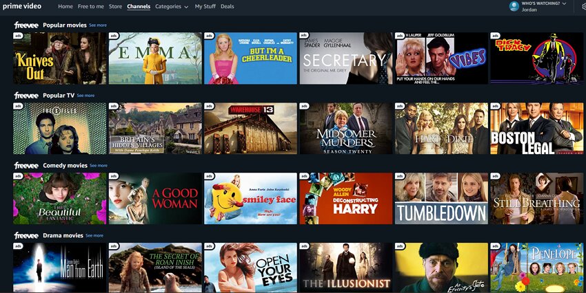 freevee streaming platform for movies