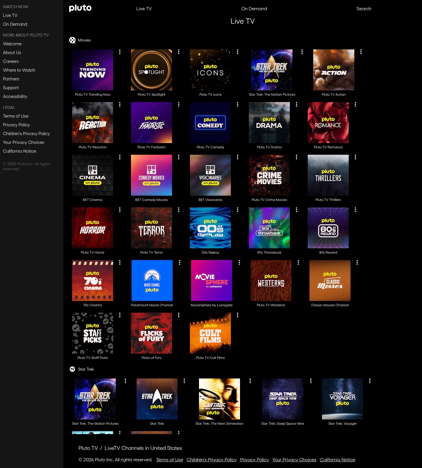 pluto tv solarmovie alternative