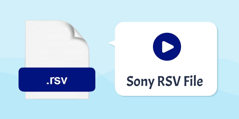 what is sony rsv file