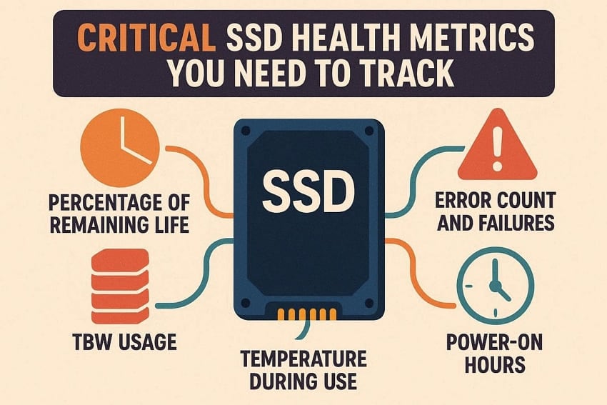 important ssd health metric track