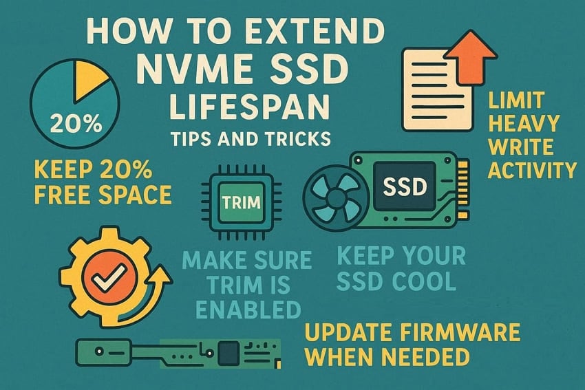 tips expand nvme ssd life
