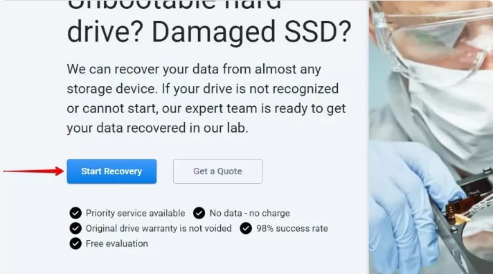 recover ntfs partition data recovery service