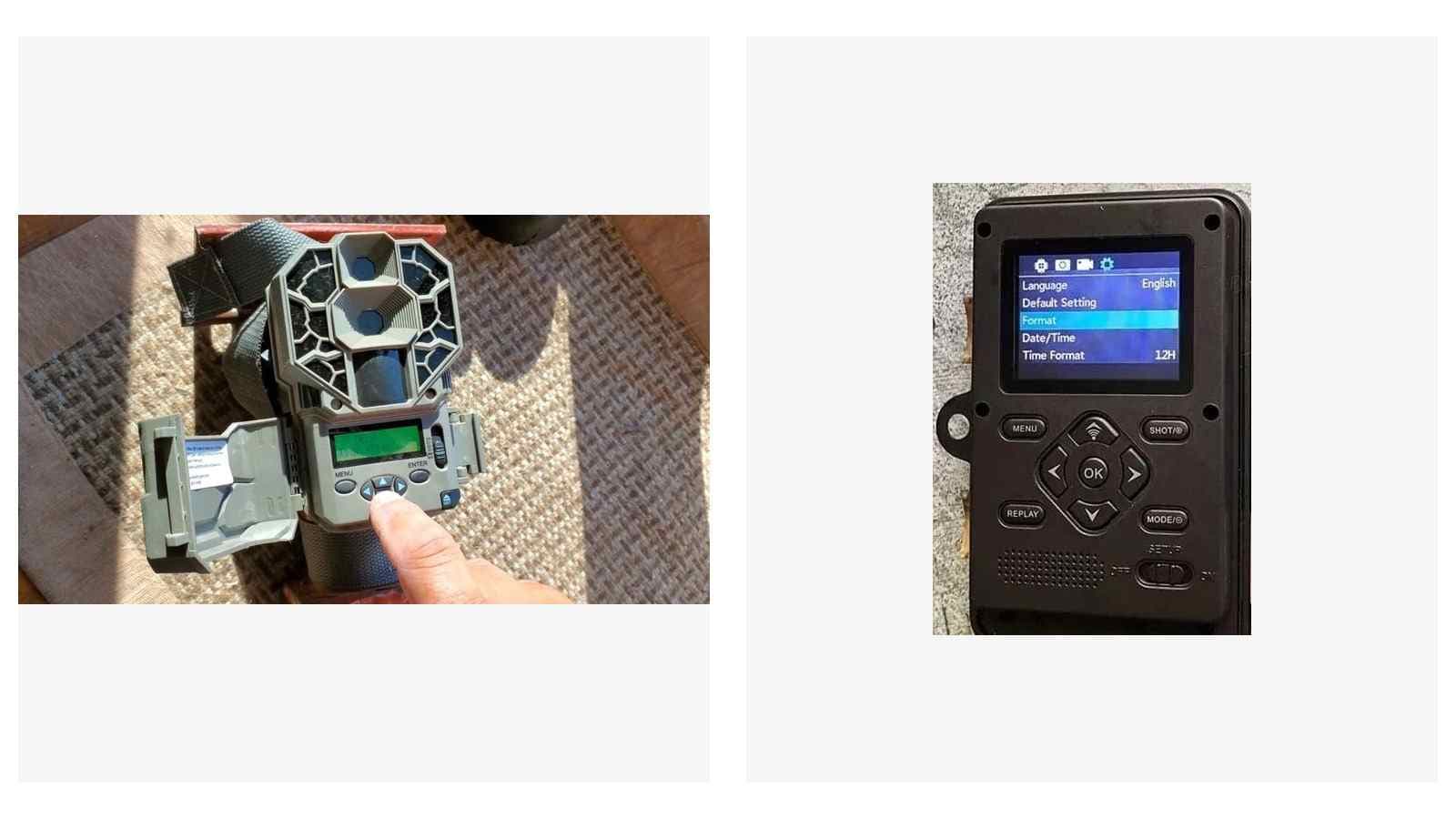 windows error checking and stealth cam menu steps used to fix sd card read errors