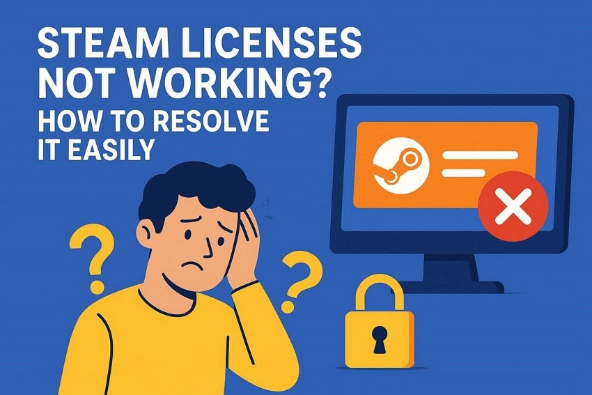 resolve steam no license issue