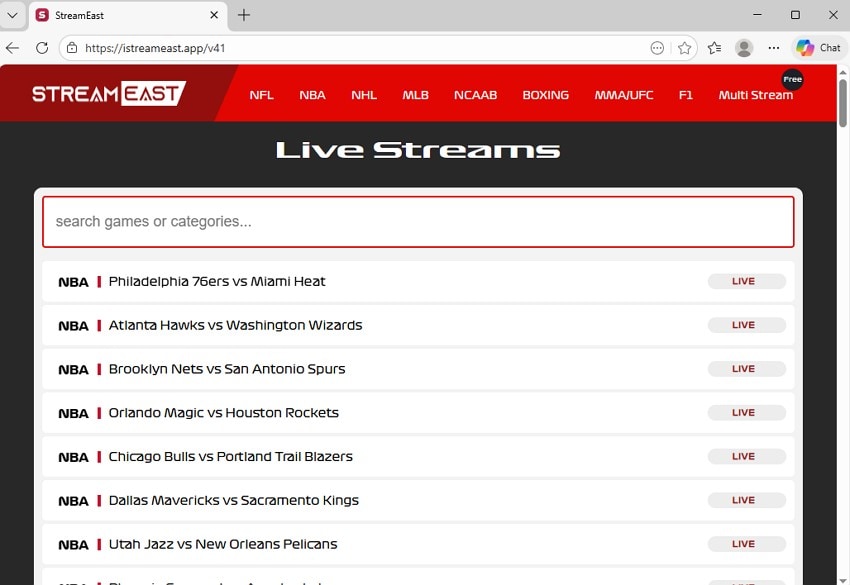 switch browser or device