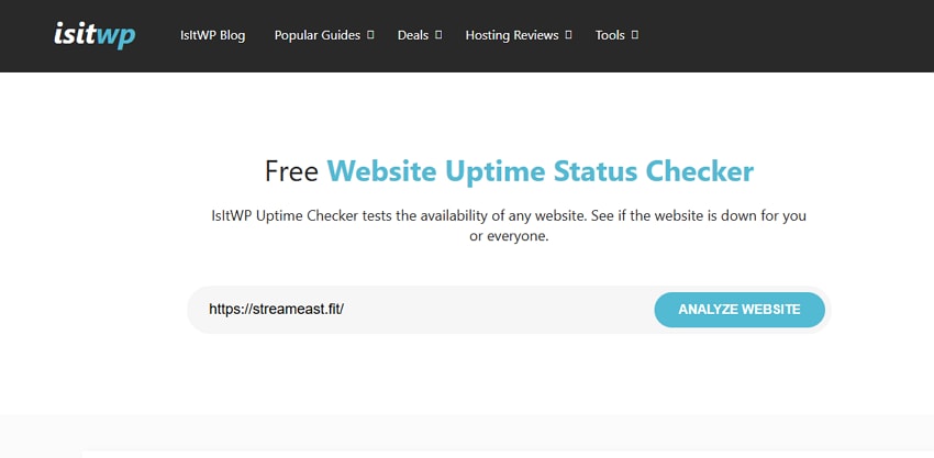 check streameast server status