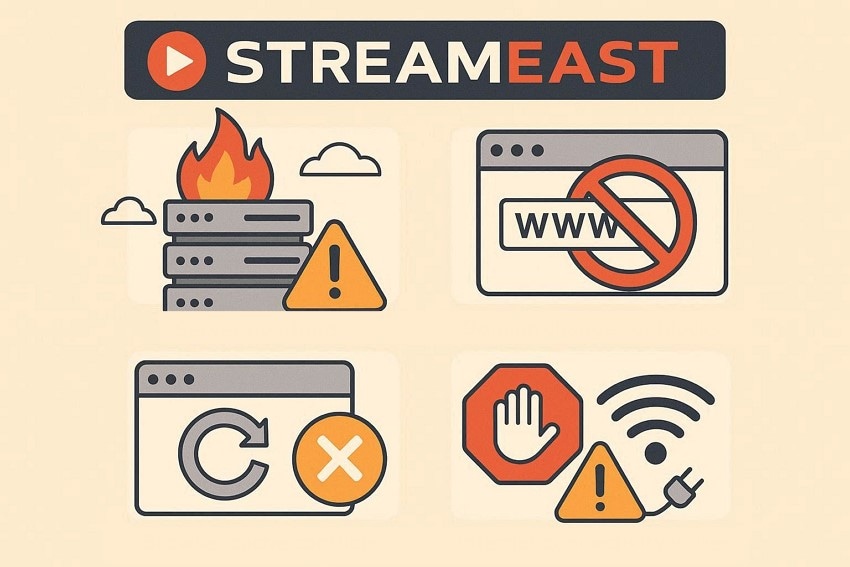 why streameast stops working