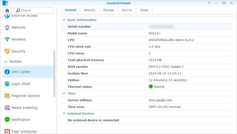finding out synology cpu architecture