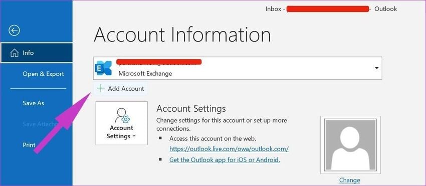 añadir gmail a outlook