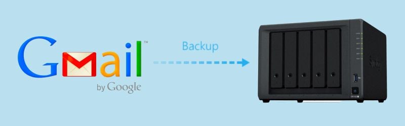 synology copia de seguridad de gmail