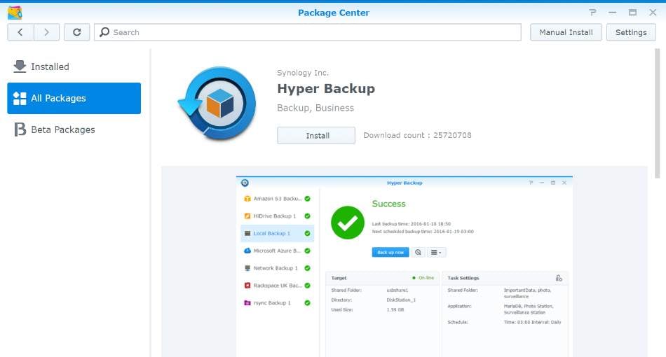 Cara Melakukan Backup & Restore File dengan Synology Hyper Backup