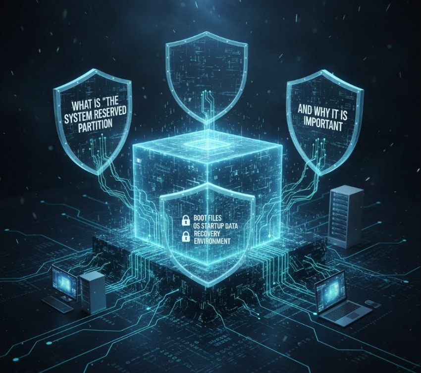 system reserved partition importance