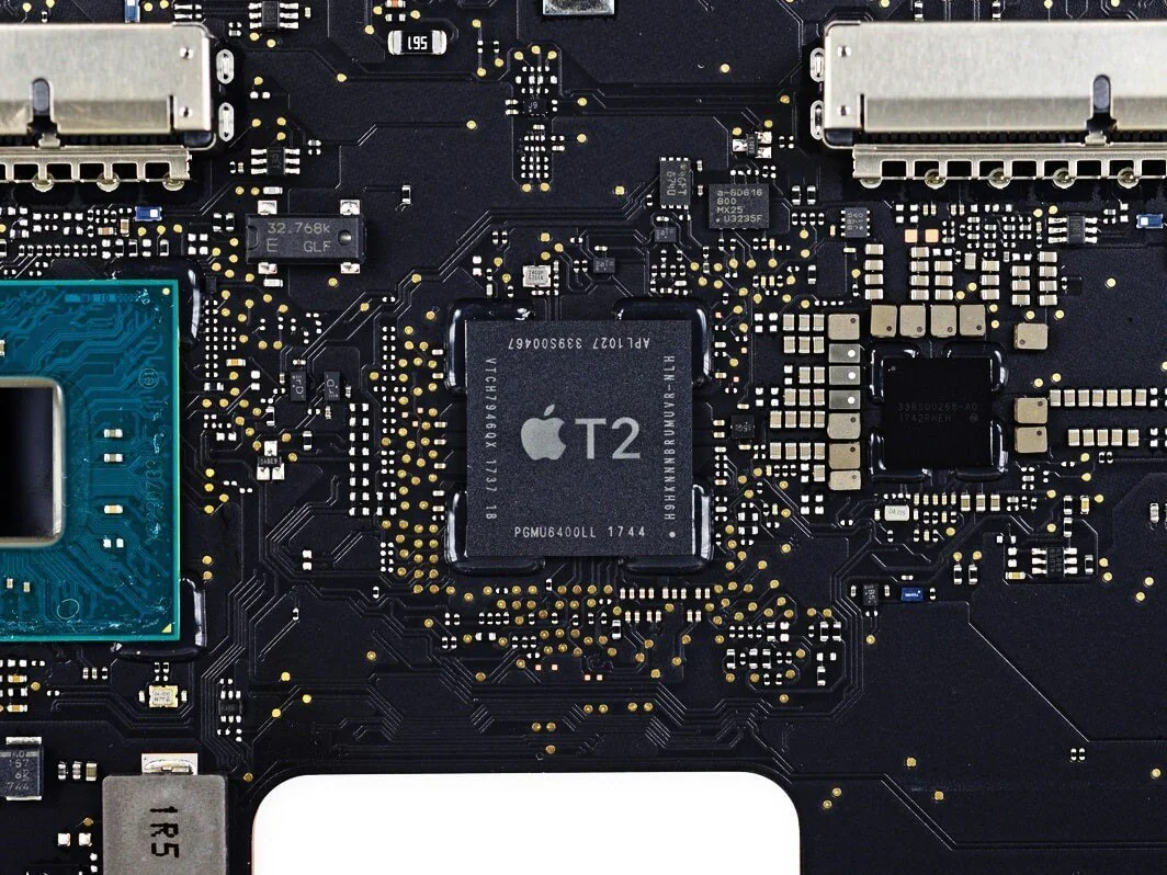 qué es el chip t2 de apple