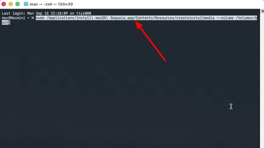 add prompt in terminal